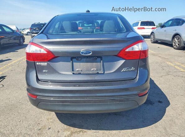 3FADP4BJ0HM161392 2017 FORD FIESTA Серый Вид сзади