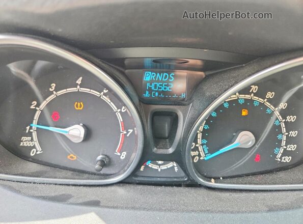 3FADP4BJ0JM116796 2018 FORD FIESTA Black Սարքավորումների վահանակի տեսք