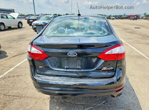 3FADP4BJ0JM116796 2018 FORD FIESTA Black Հետևի տեսք