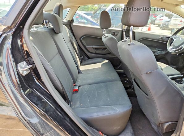3FADP4BJ0JM116796 2018 FORD FIESTA Black Հետևի նստատեղերի տեսք