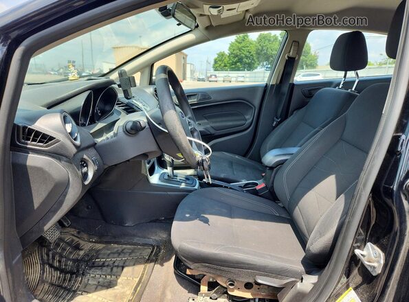 3FADP4BJ0JM116796 2018 FORD FIESTA Black Սալոնի դիմացի տեսք