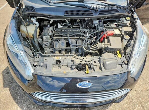 3FADP4BJ0JM116796 2018 FORD FIESTA Black Սալոնի հետևի տեսք