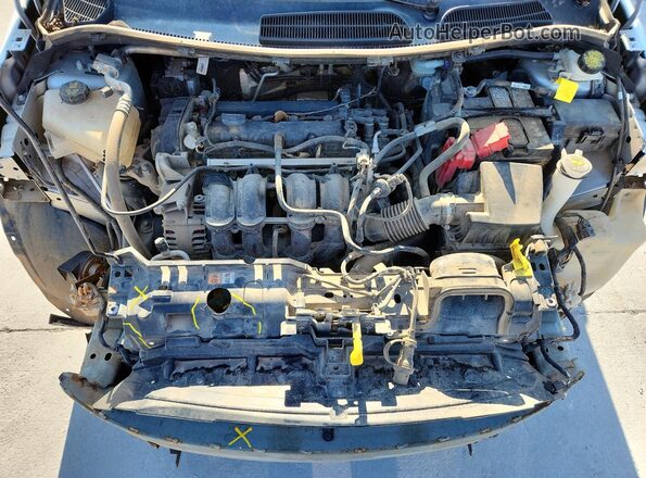 3FADP4BJ0JM138748 2018 FORD FIESTA Silver Սալոնի հետևի տեսք