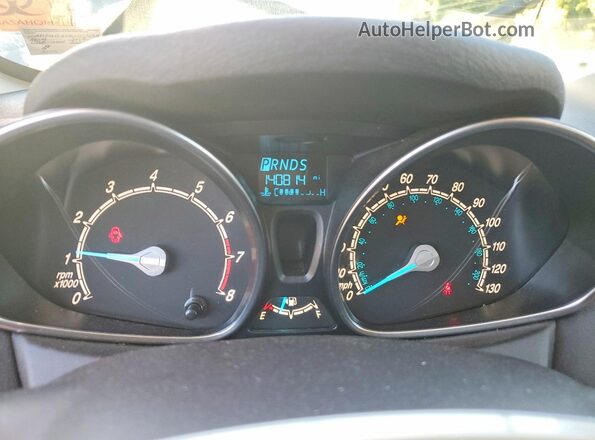 3FADP4BJ0KM133194 2019 FORD FIESTA Серый Вид щитка приборов