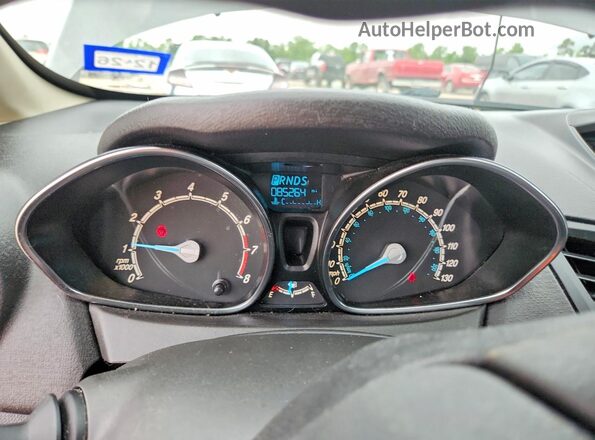 3FADP4BJ0KM165062 2019 FORD FIESTA Gray Սարքավորումների վահանակի տեսք