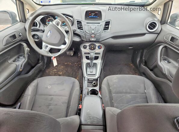 3FADP4BJ0KM165062 2019 FORD FIESTA Gray Առջևի վահանակի տեսք