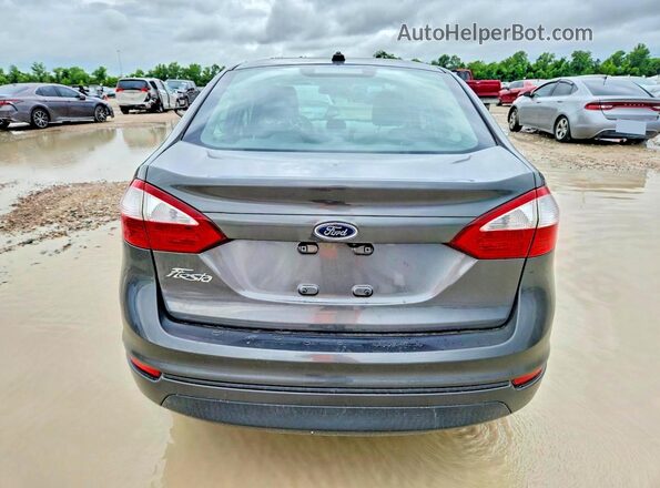 3FADP4BJ0KM165062 2019 FORD FIESTA Gray Հետևի տեսք