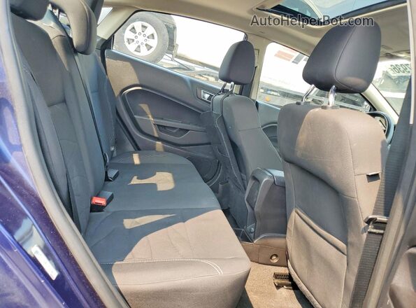 3FADP4BJ1GM167698 2016 FORD FIESTA Blue Widok tylnych siedzeń
