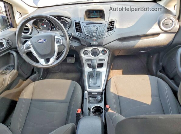 3FADP4BJ1GM167698 2016 FORD FIESTA Blue Widok deski rozdzielczej