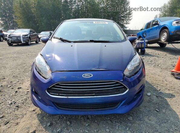 3FADP4BJ1GM167698 2016 FORD FIESTA Blue Widok z przodu