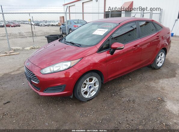 3FADP4BJ1GM173842 2016 FORD FIESTA Maroon Przód lewy