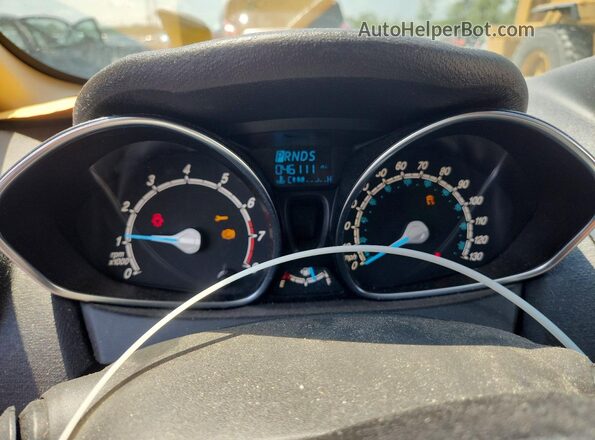 3FADP4BJ1GM186090 2016 FORD FIESTA Blue Սարքավորումների վահանակի տեսք