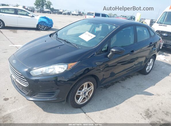 3FADP4BJ1HM118776 2017 FORD FIESTA Black წინა მარცხენა ხედი სამი მეოთხედიდან