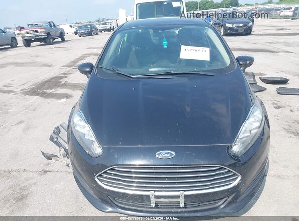 3FADP4BJ1HM118776 2017 FORD FIESTA Black ხელსაწყოთა პანელის ხედი