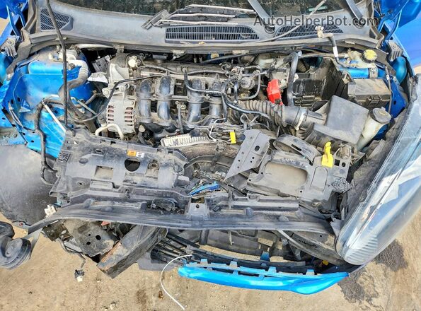3FADP4BJ1HM128319 2017 FORD FIESTA Blue Սալոնի հետևի տեսք