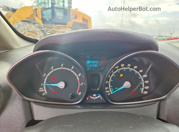 3FADP4BJ1JM134739 2018 FORD FIESTA Silver Սարքավորումների վահանակի տեսք