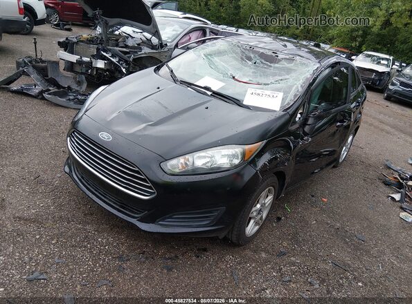 3FADP4BJ1JM140380 2018 FORD FIESTA Black Առջևի ձախ երեք քառորդ տեսարան