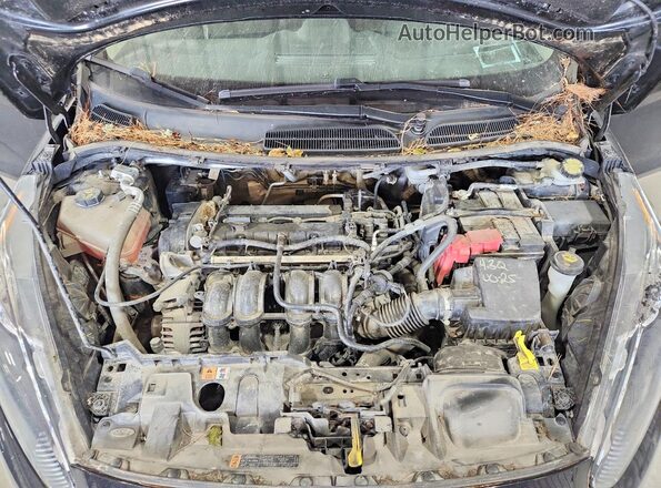 3FADP4BJ1KM109857 2019 FORD FIESTA Black Սալոնի հետևի տեսք