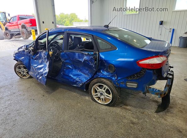 3FADP4BJ1KM135052 2019 FORD FIESTA Blue Задня ліва чверть