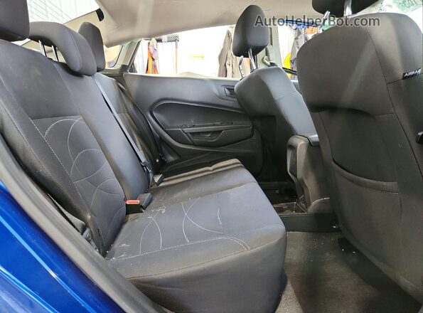 3FADP4BJ1KM135052 2019 FORD FIESTA Blue Вид задніх сидінь