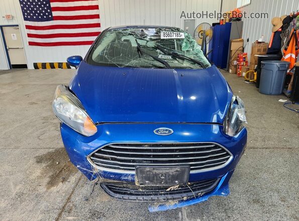 3FADP4BJ1KM135052 2019 FORD FIESTA Blue Вид спереду