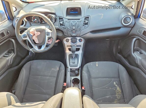 3FADP4BJ1KM157620 2019 FORD FIESTA Blue Առջևի վահանակի տեսք