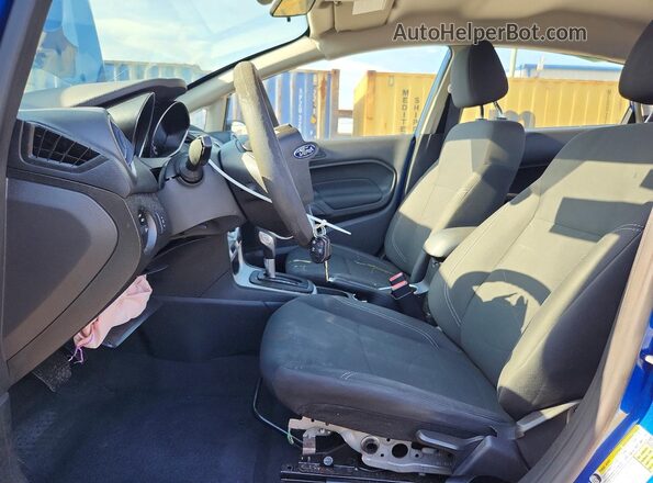 3FADP4BJ1KM157620 2019 FORD FIESTA Blue Սալոնի դիմացի տեսք