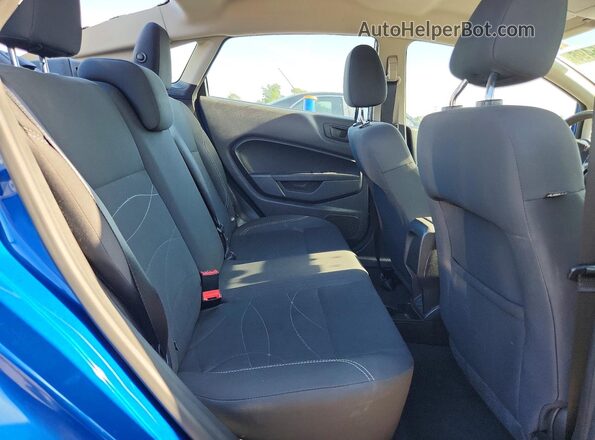 3FADP4BJ1KM157620 2019 FORD FIESTA Blue Հետևի նստատեղերի տեսք