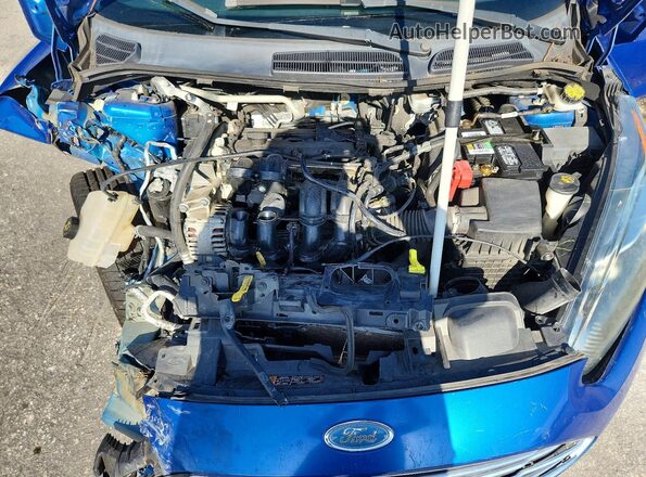3FADP4BJ1KM157620 2019 FORD FIESTA Blue Սալոնի հետևի տեսք