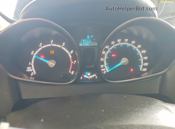 3FADP4BJ2GM104982 2016 FORD FIESTA Charcoal Widok zestawu wskaźników