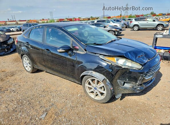 3FADP4BJ2HM104305 2017 FORD FIESTA Черный Передняя правая четверть