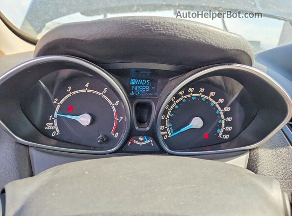 3FADP4BJ2HM104305 2017 FORD FIESTA Черный Вид щитка приборов