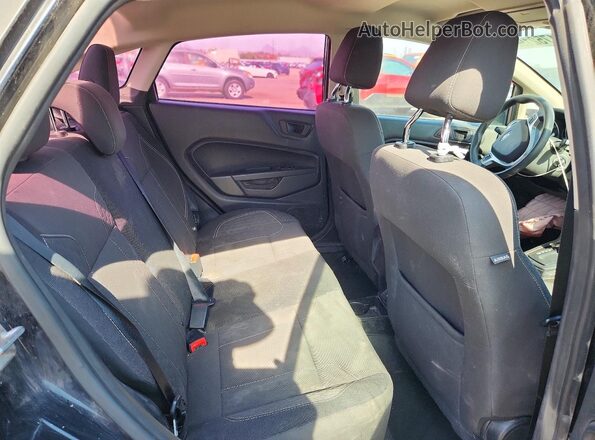 3FADP4BJ2HM104305 2017 FORD FIESTA Черный Вид задних сидений