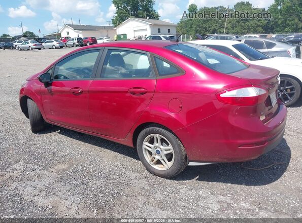 3FADP4BJ2HM125381 2017 FORD FIESTA Красный Задняя левая четверть