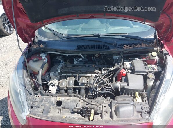 3FADP4BJ2HM125381 2017 FORD FIESTA Красный Вид сзади