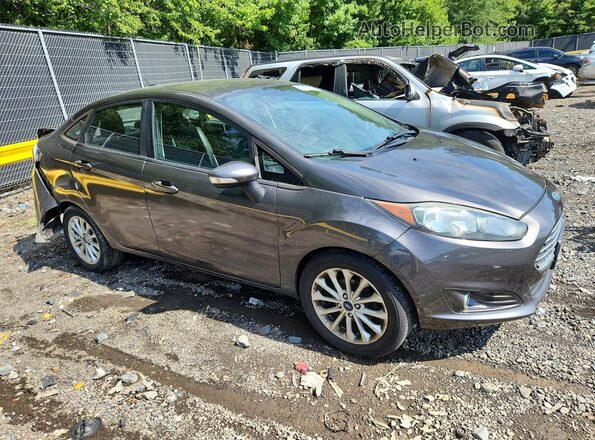 3FADP4BJ2JM104410 2018 FORD FIESTA Серый Передняя правая четверть