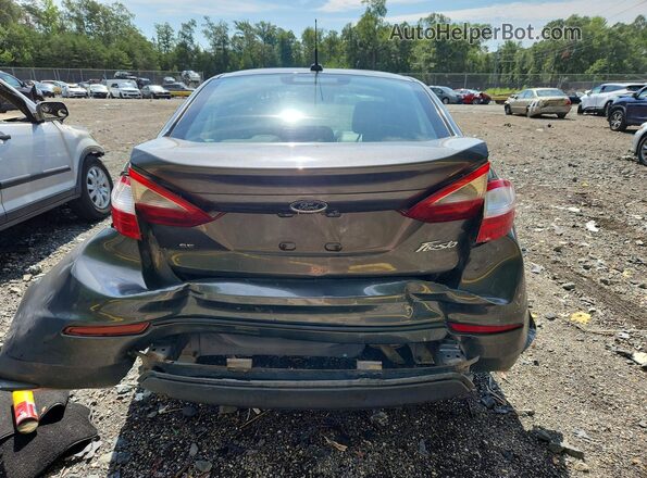 3FADP4BJ2JM104410 2018 FORD FIESTA Серый Вид сзади