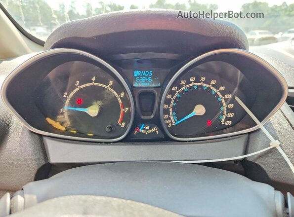 3FADP4BJ2JM104410 2018 FORD FIESTA Серый Вид щитка приборов