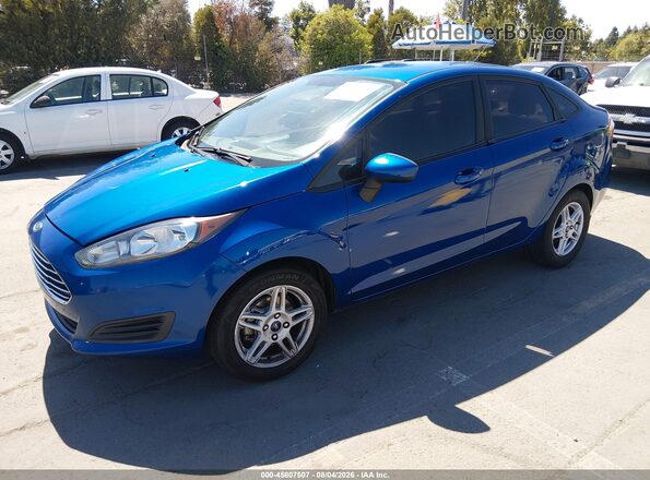 3FADP4BJ2KM105039 2019 FORD FIESTA Blue Przód lewy