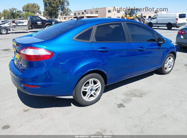 3FADP4BJ2KM105039 2019 FORD FIESTA Blue Tył prawy