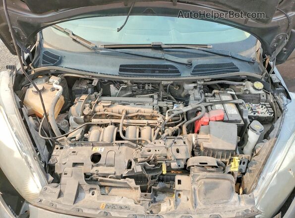 3FADP4BJ2KM136713 2019 FORD FIESTA Gray Widok wnętrza z tyłu