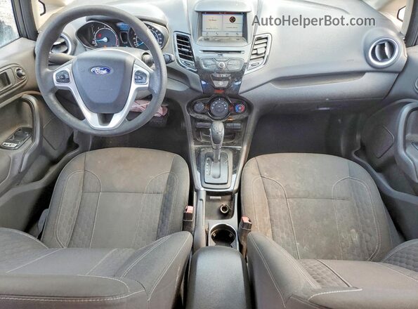 3FADP4BJ2KM136713 2019 FORD FIESTA Gray Widok deski rozdzielczej
