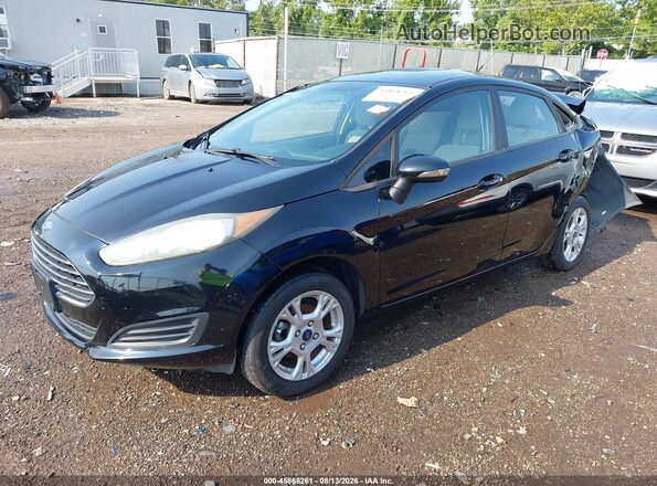3FADP4BJ3GM159263 2016 FORD FIESTA Черный Передняя левая четверть