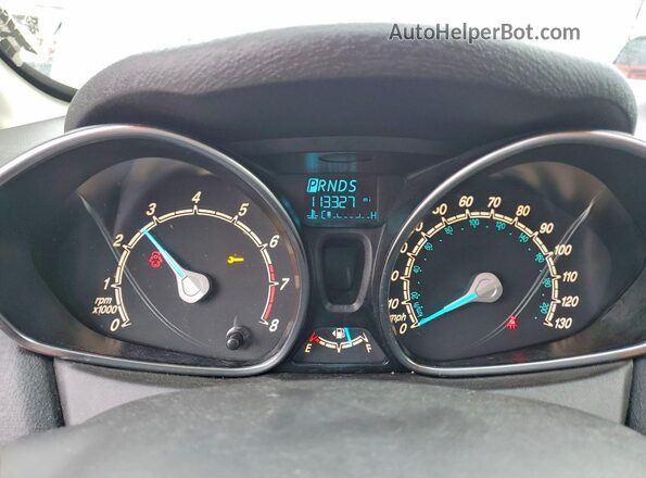 3FADP4BJ3GM163023 2016 FORD FIESTA Серебряный Вид щитка приборов