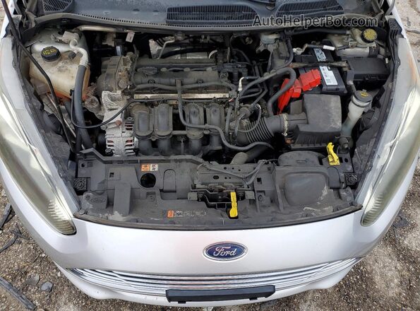 3FADP4BJ3GM163023 2016 FORD FIESTA Серебряный Вид задней части салона