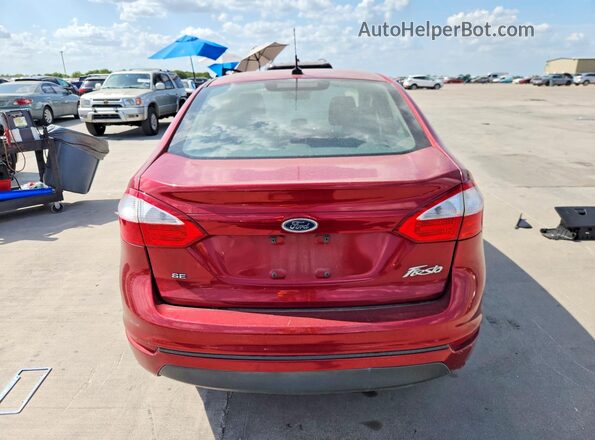 3FADP4BJ3HM163718 2017 FORD FIESTA Burgundy Հետևի տեսք