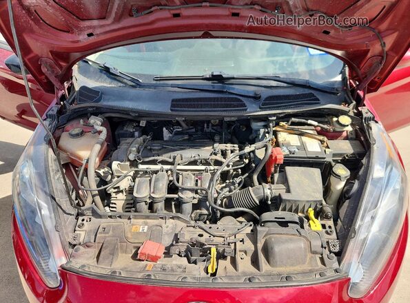 3FADP4BJ3HM163718 2017 FORD FIESTA Burgundy Սալոնի հետևի տեսք