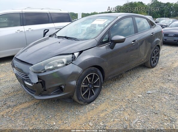 3FADP4BJ3JM119689 2018 FORD FIESTA Серый Передняя левая четверть
