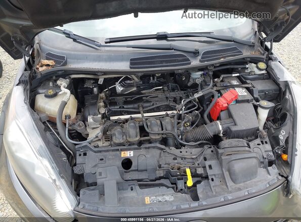 3FADP4BJ3JM119689 2018 FORD FIESTA Серый Вид сзади