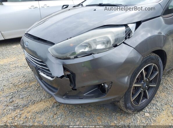 3FADP4BJ3JM119689 2018 FORD FIESTA Серый Вид спереди